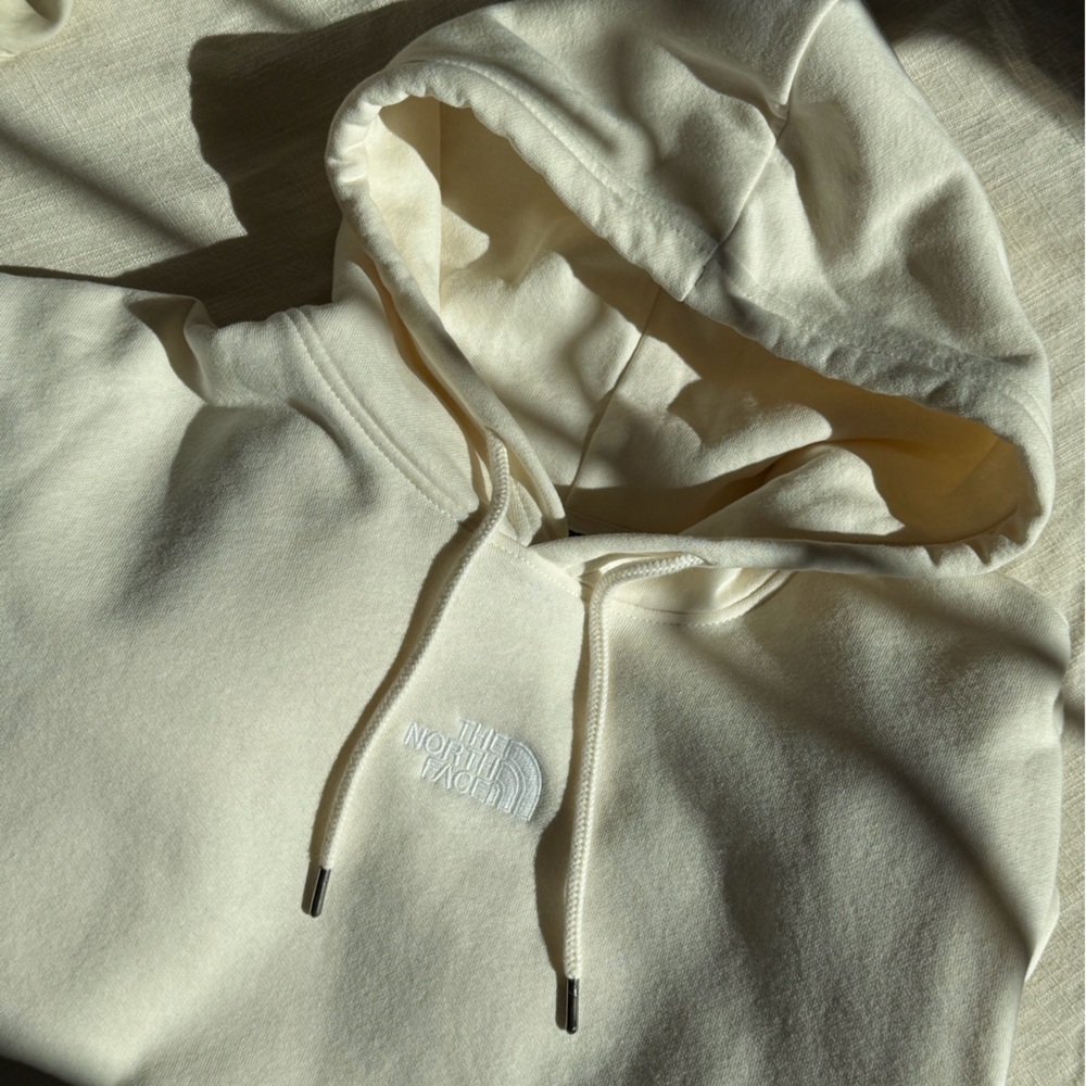 Off-White/Cream North Face Hoodie